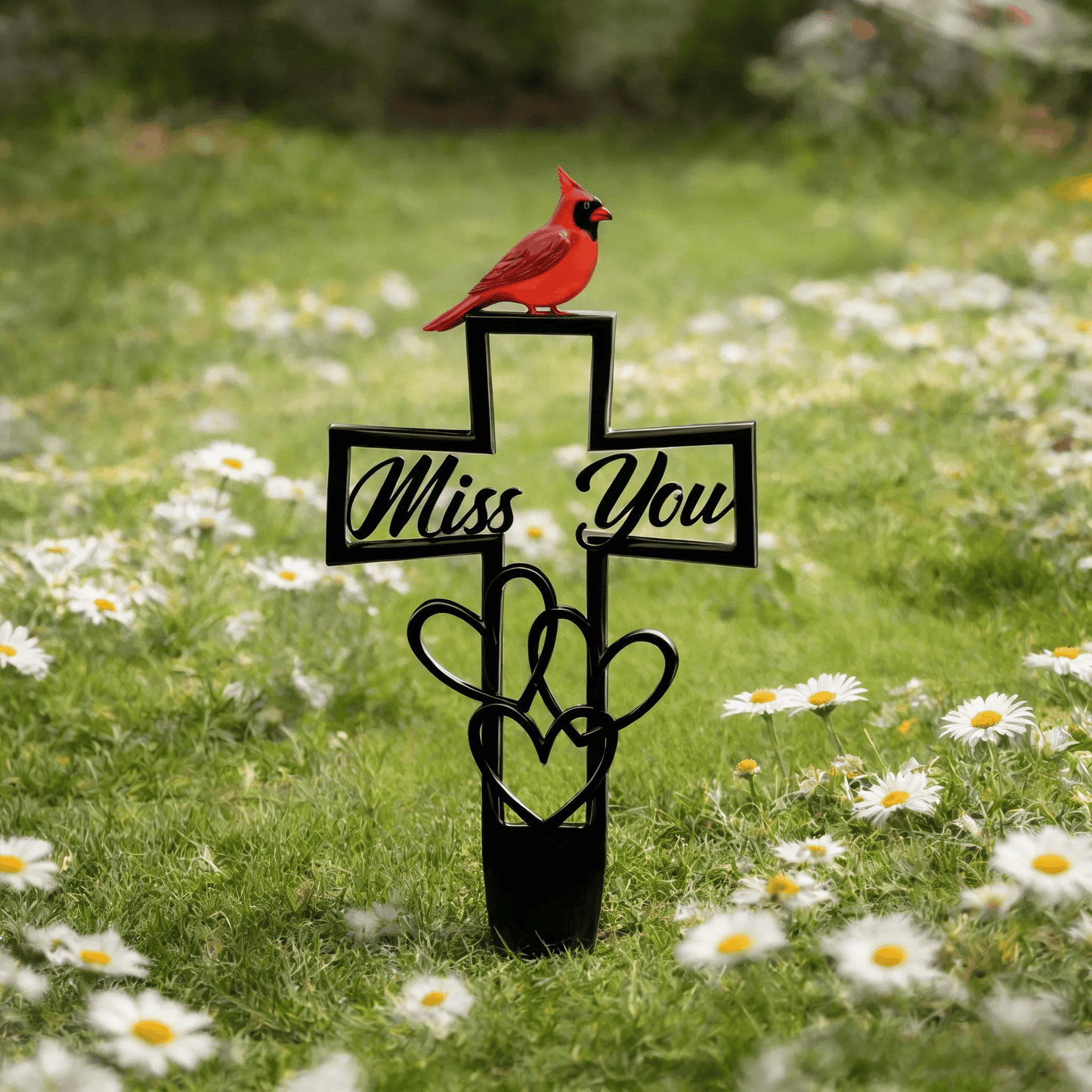 🐦Laatste dag aanbieding - 💖 Metalen herdenkingsplaat voor op het graf✝️