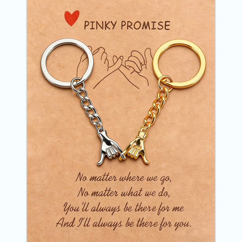 Pinky Promise koppel sleutelhangerse