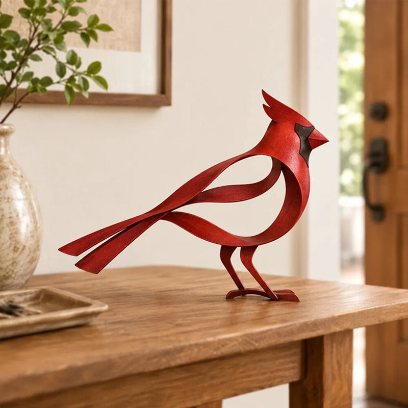 🕊️Elegant en minimalistisch metalen vogelsculptuur – Vluchtige momenten van lichtheid in de natuur!