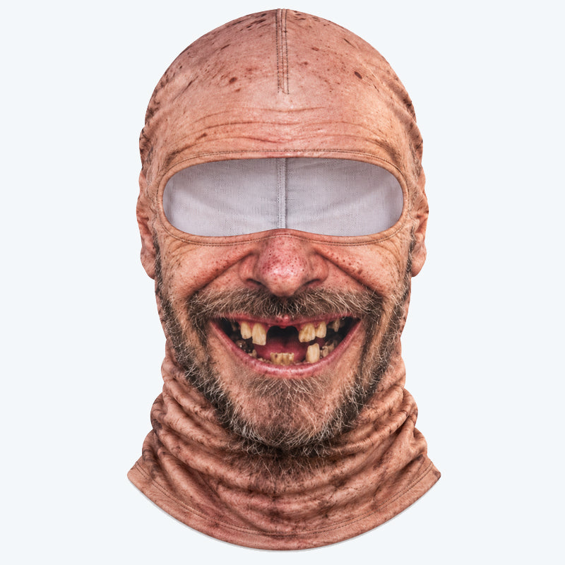 🎁😂 Grappig, realistisch skimasker – Het Perfecte Cadeau voor Winterliefhebbers! ⛄