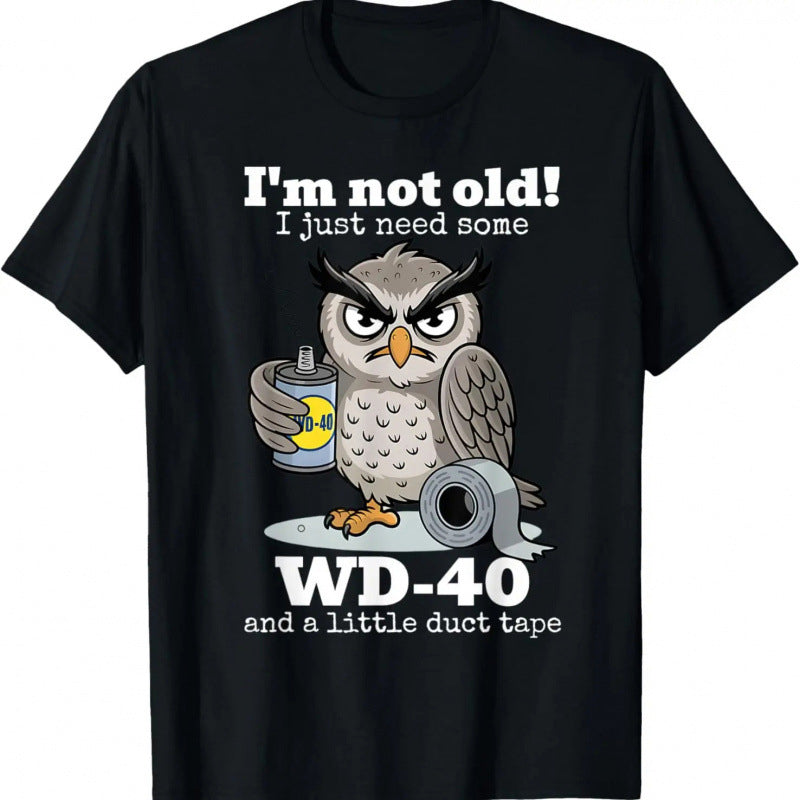 Uil: Ik ben niet oud, ik heb gewoon wat T-shirts nodi