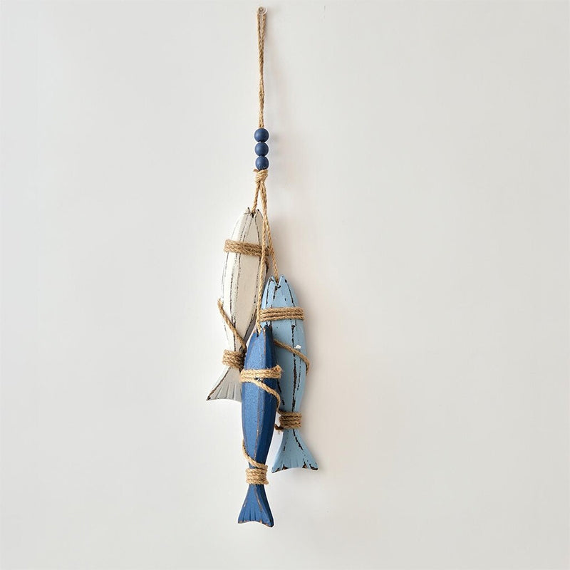 Decoratieve hangornamenten in mediterrane stijl: zeesterren en vissen – decoraties in oceaanstijl