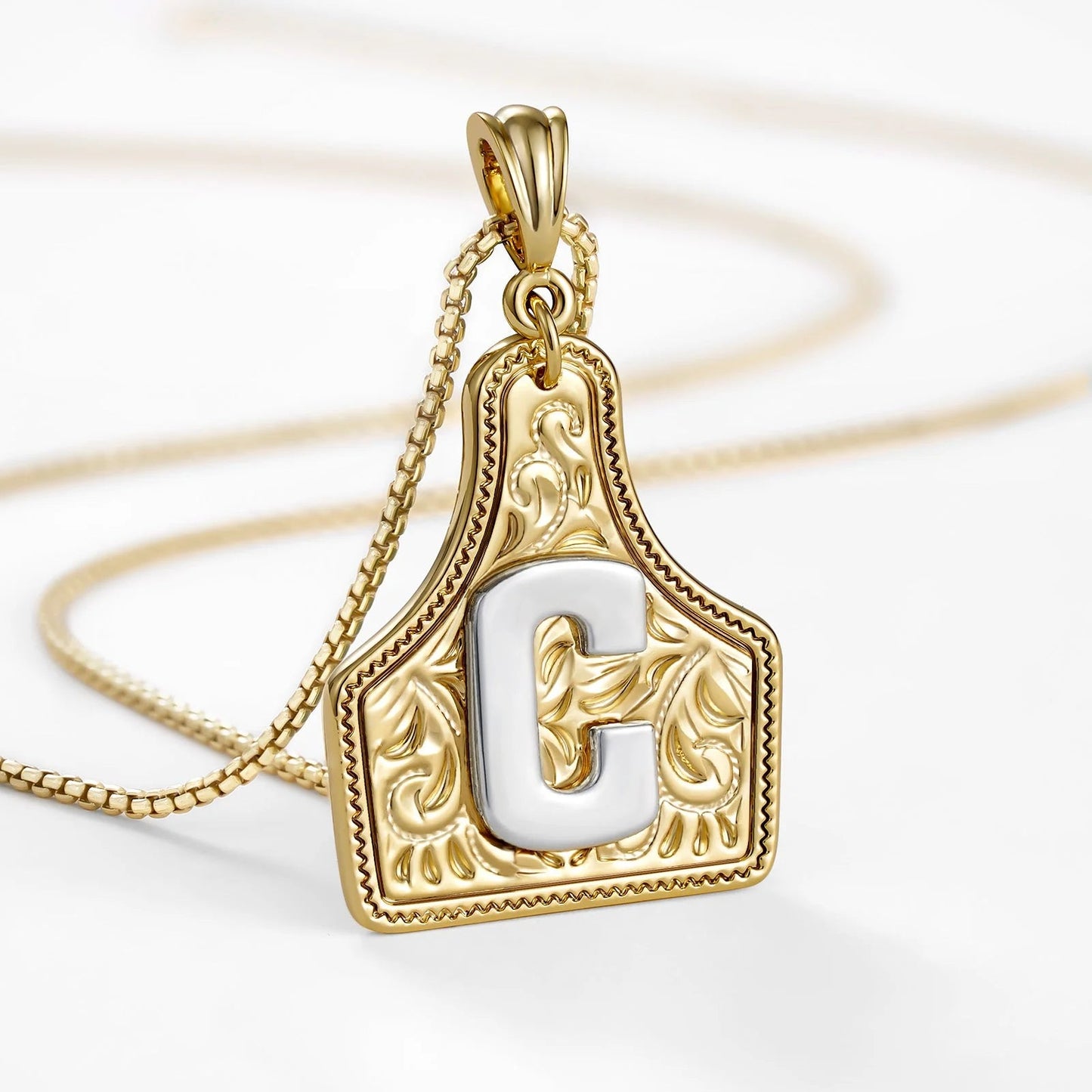 🤠Cowboy Hat Box & Letter Necklace🌵