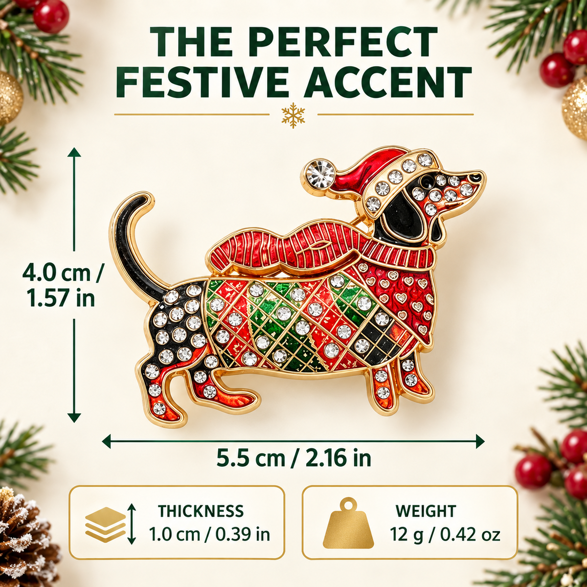 🐾🎄Limited Edition Teckelbroche