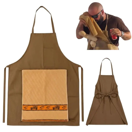 🔥 Schort met "Hoofdchef"-opdruk — Het barbecuecadeau dat niemand verwacht
