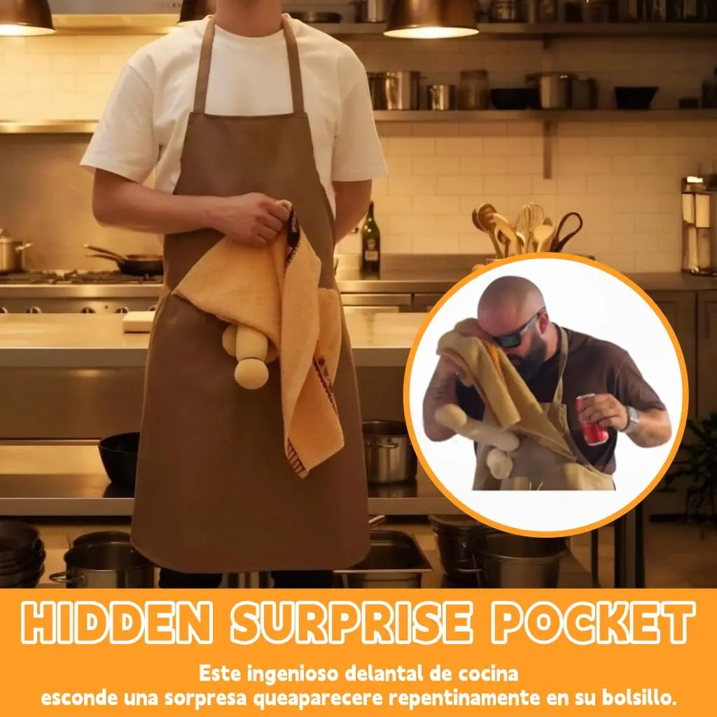 🔥 Schort met "Hoofdchef"-opdruk — Het barbecuecadeau dat niemand verwacht