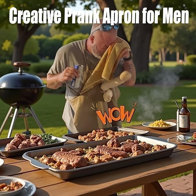 🔥Het „Chef-kok“-schort — het barbecuecadeau dat niemand had zien aankomen