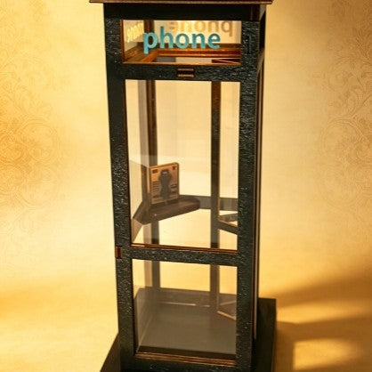 📞NU 50% KORTING✨Vintage telefooncel sfeerlamp