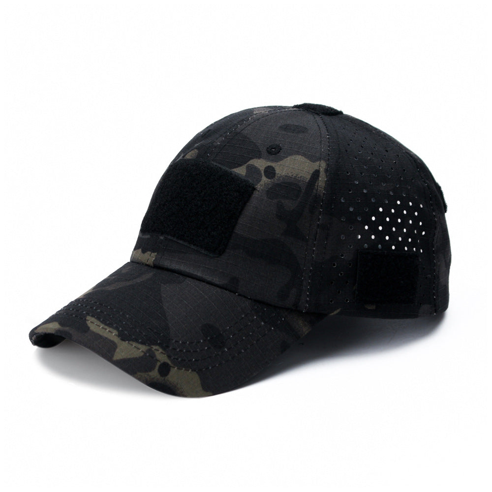 Zonwerende, ademende outdoorpet voor mannen, camouflag