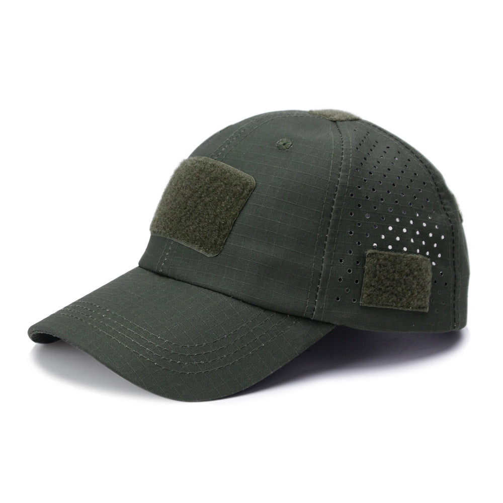 Zonwerende, ademende outdoorpet voor mannen, camouflag
