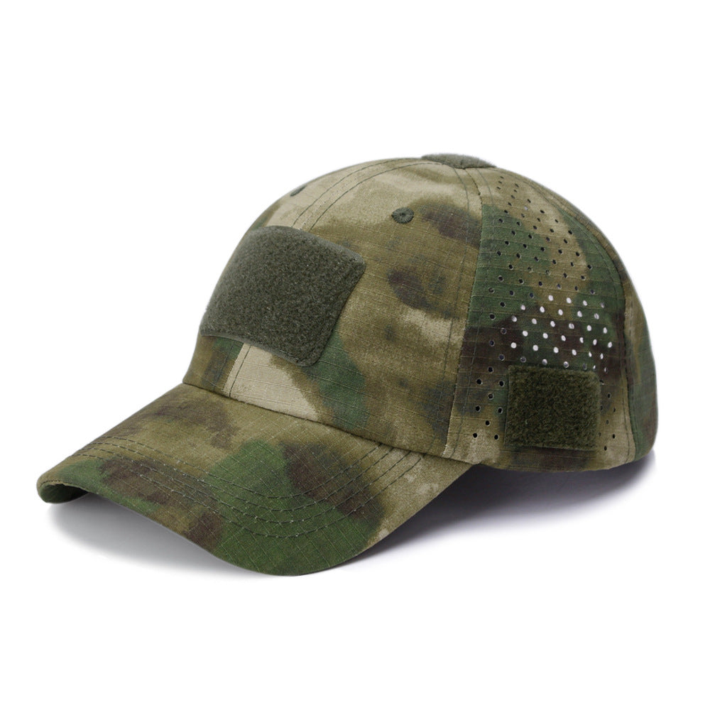 Zonwerende, ademende outdoorpet voor mannen, camouflag