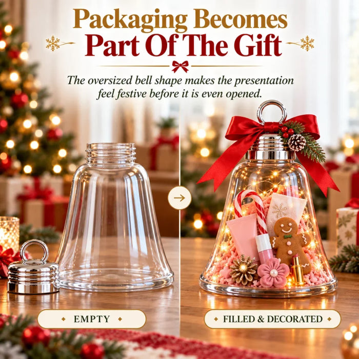 🎄🎁Zelf te maken kerstklok-cadeaudoosje