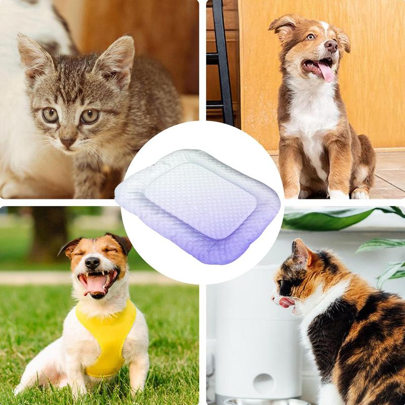 Koelmat van ijszijde voor huisdieren – Ademend zomerbed voor honden en katten
