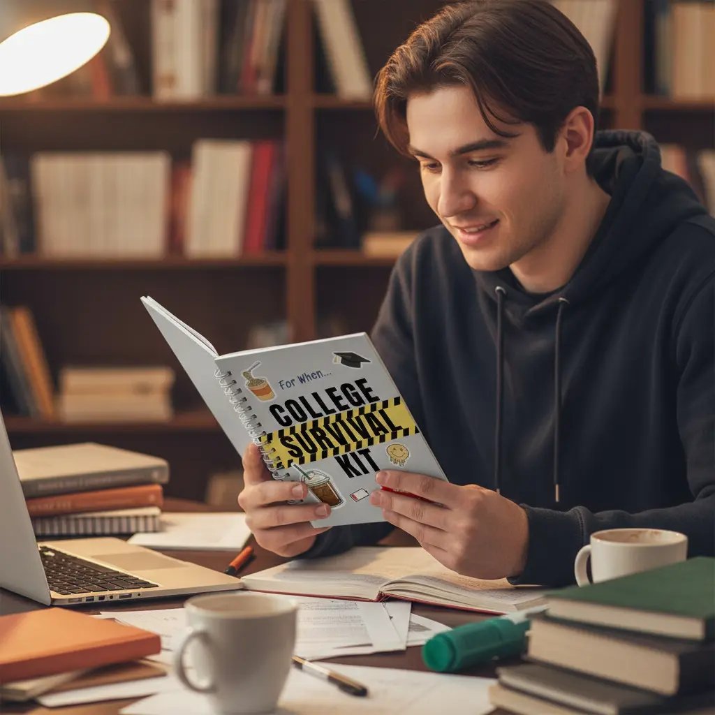 📚 'Voor wanneer...' Overlevingspakket voor de Universiteit - Cadeaubonnenboekje 🎓️