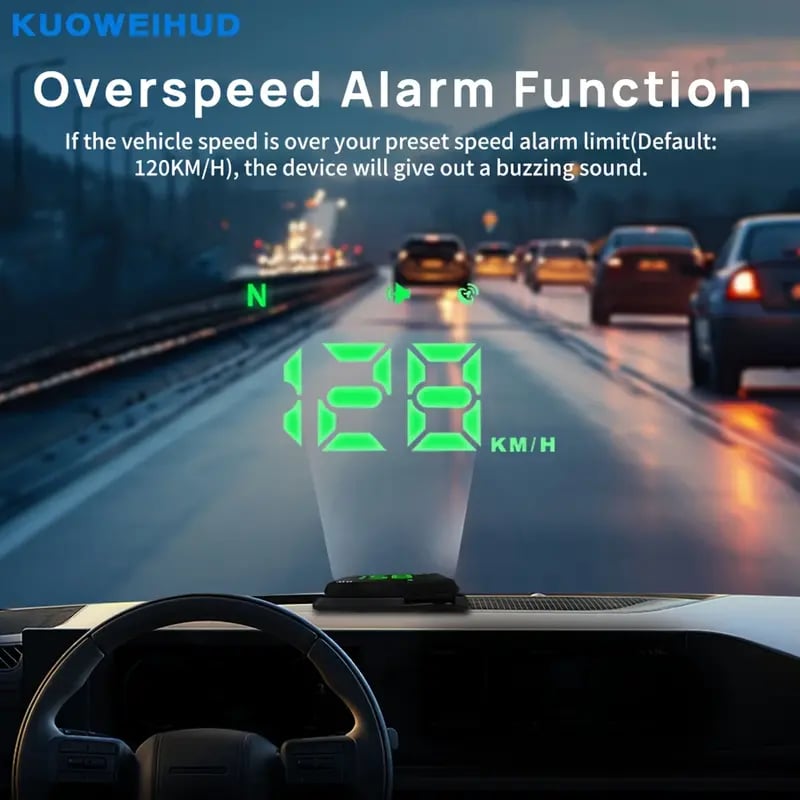 🔥🔥Head-up display auto GPS digitale snelheidsmeter