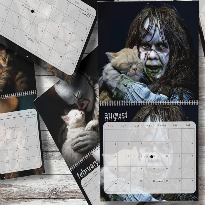 Scare Cat Wall Calenda