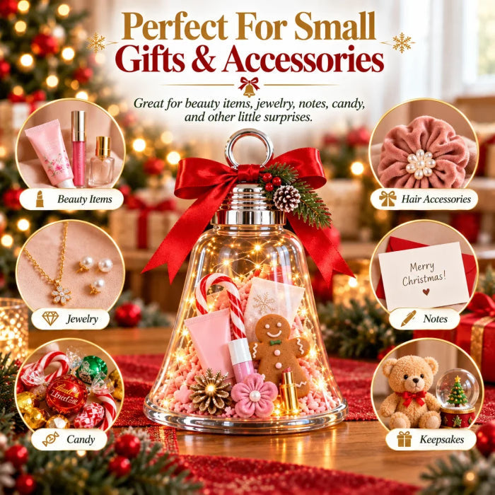 🎄🎁Zelf te maken kerstklok-cadeaudoosje