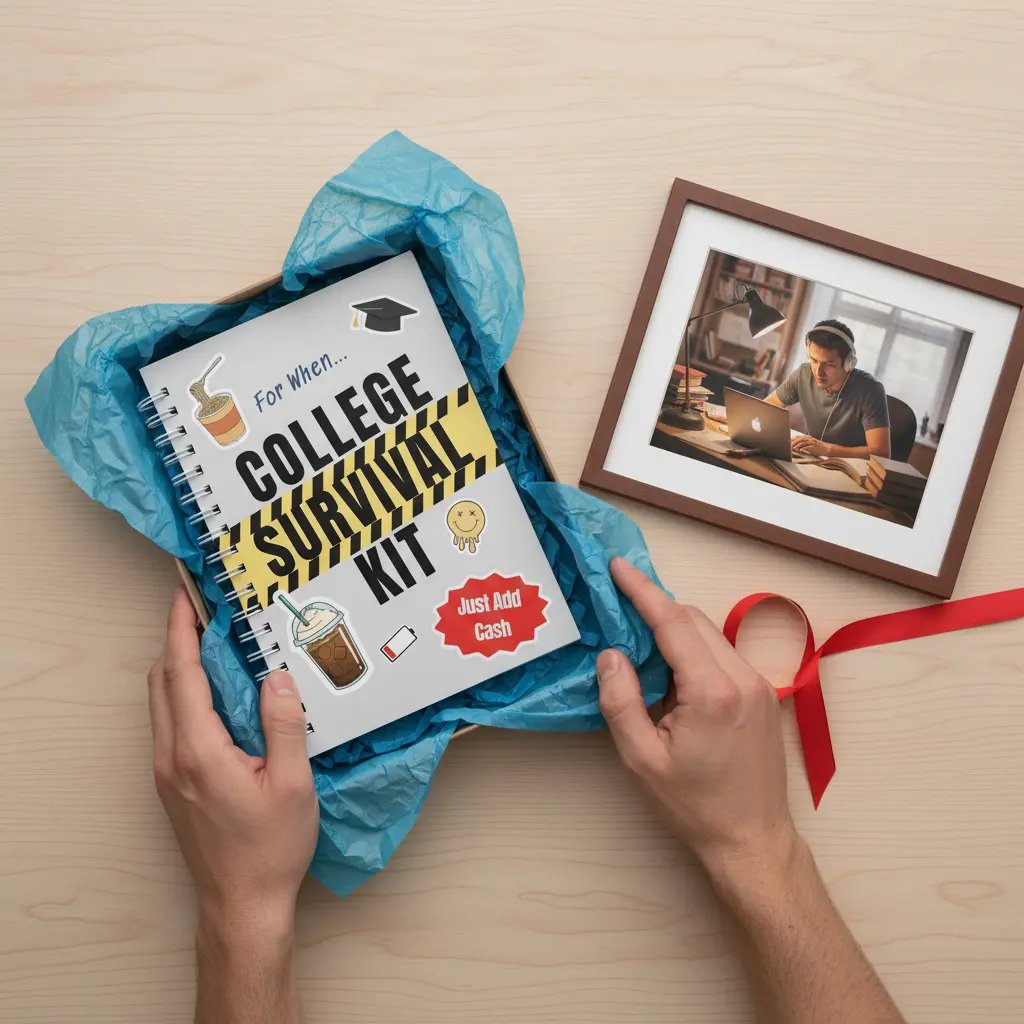 📚 'Voor wanneer...' Overlevingspakket voor de Universiteit - Cadeaubonnenboekje 🎓️
