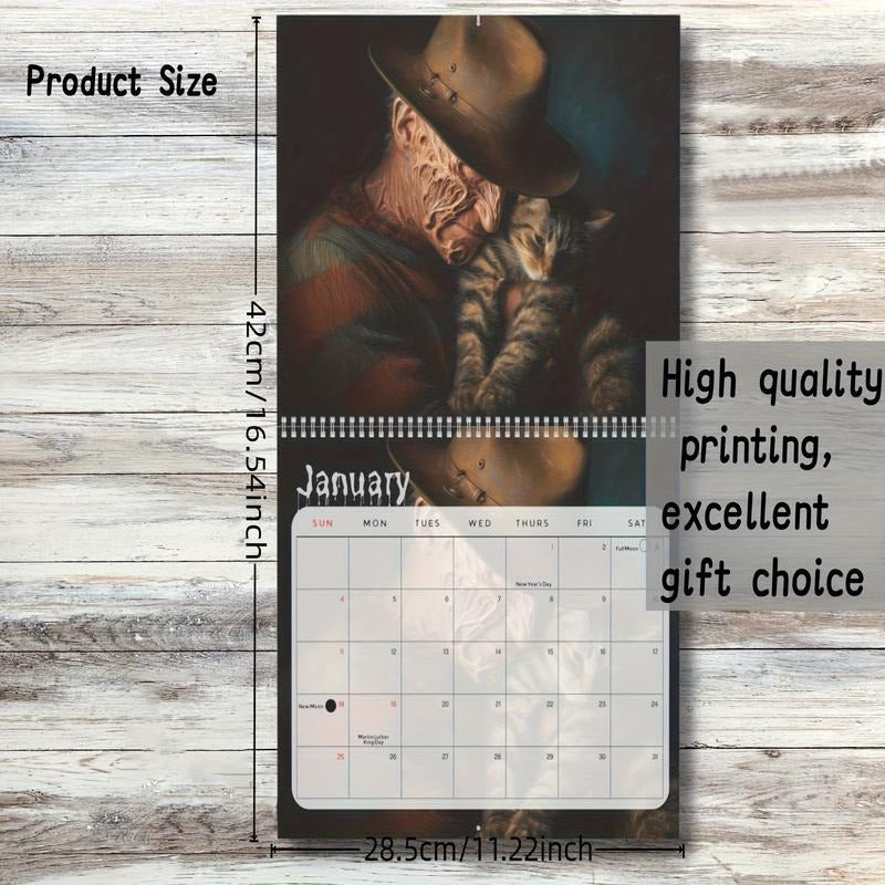 Scare Cat Wall Calenda