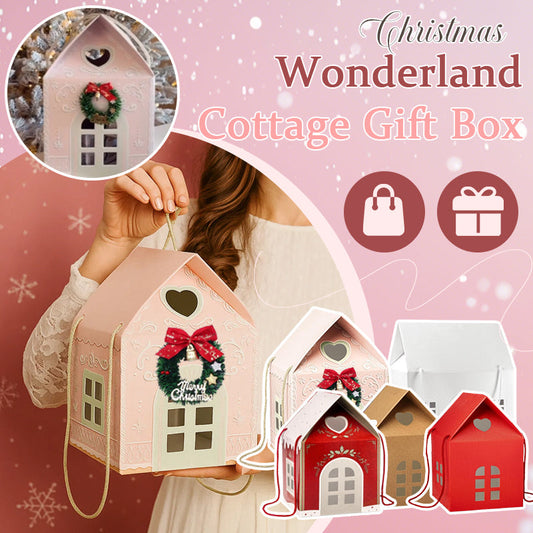 Kerst Wonderland Cottage Cadeauverpakking