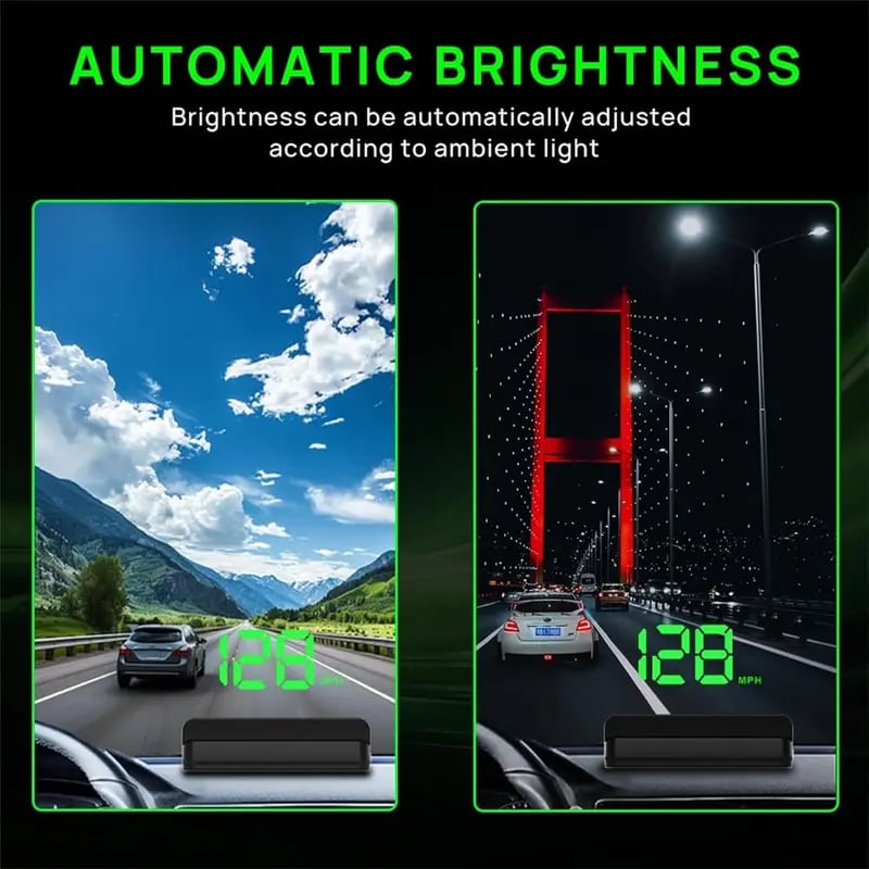 🔥🔥Head-up display auto GPS digitale snelheidsmeter