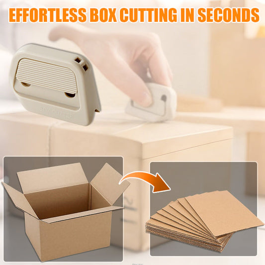 🔥2025 SALE - Mini Moeiteloze Doosopener & Snijder