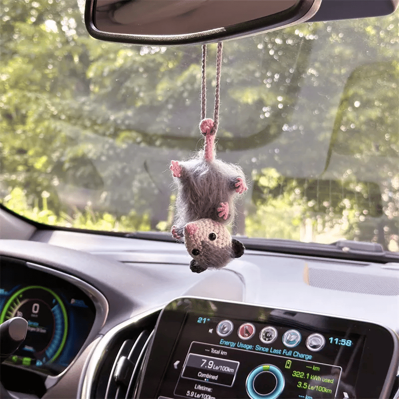 🔥LAATSTE DAG 49% KORTING - Possum-autosieraad (100% handgebreid