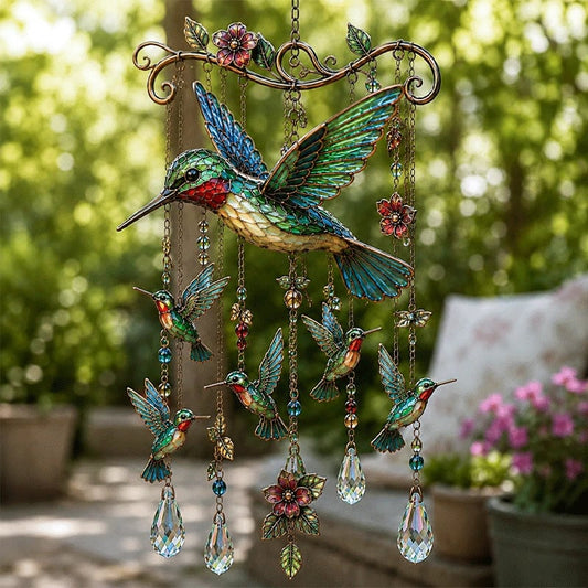 🐦🎐Sierlijke kolibrie windgong