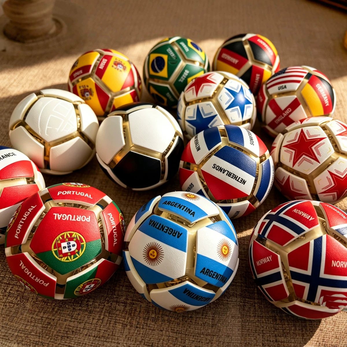 🏆⚽ Officieel gelicentieerde sleutelhanger met wereldvlag en voetbalmotief | Stressverlichtend speeltje voor in je zak