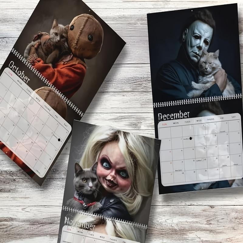 Scare Cat Wall Calenda