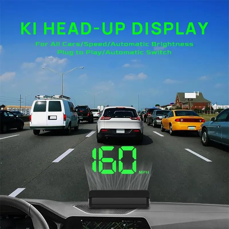 🔥🔥Head-up display auto GPS digitale snelheidsmeter