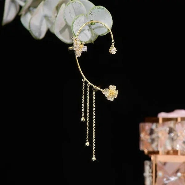 ✨🦋 Zirkonia-oorbellen met vlinder