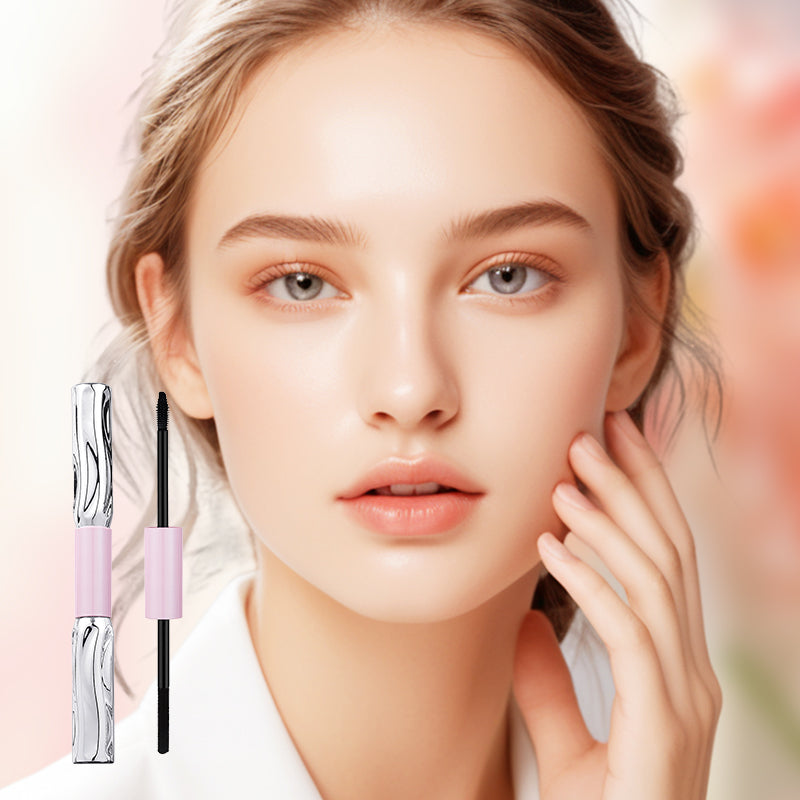 💄 1+1 GRATIS! ⚡ 2-in-1 langhoudende mascara voor volume en krul – veegvast, mild, multifunctioneel ✨