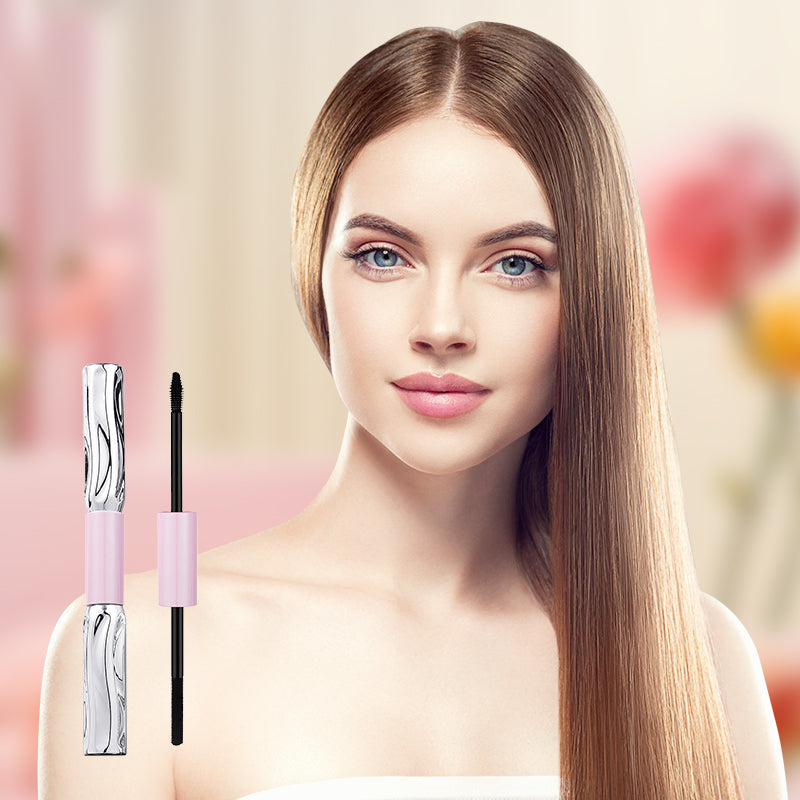 💄 1+1 GRATIS! ⚡ 2-in-1 langhoudende mascara voor volume en krul – veegvast, mild, multifunctioneel ✨