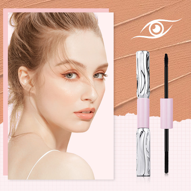 💄 1+1 GRATIS! ⚡ 2-in-1 langhoudende mascara voor volume en krul – veegvast, mild, multifunctioneel ✨