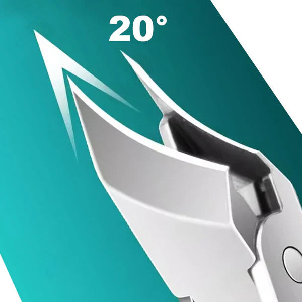 Anti-slash schuine rand nagelknipper 3-delige set