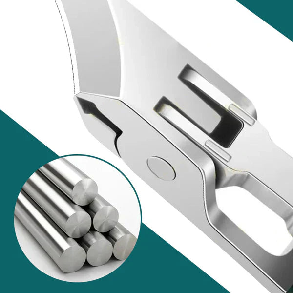 Anti-slash schuine rand nagelknipper 3-delige set