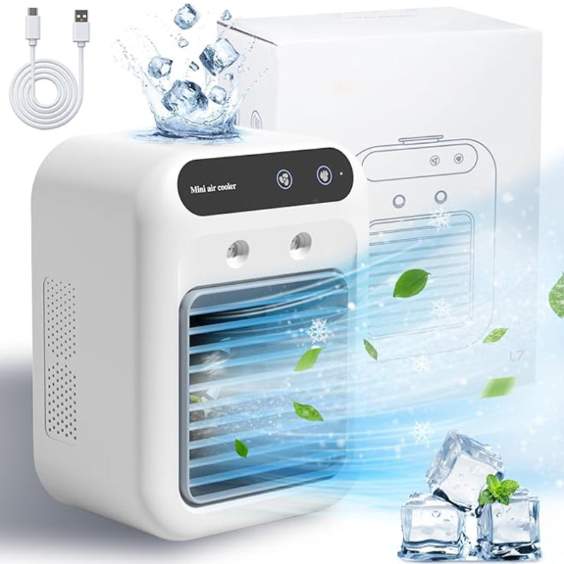❄️ Zomer 40% korting ❄️ Mini draagbare airconditioner met koel- en bevochtigingsfunctie