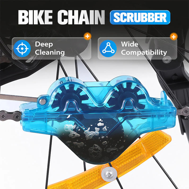 🔥Maak je fiets moeiteloos schoon en onderhoud hem ✨ Fietskettingreiniger