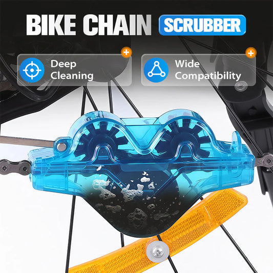 🔥Maak je fiets moeiteloos schoon en onderhoud hem ✨ Fietskettingreiniger