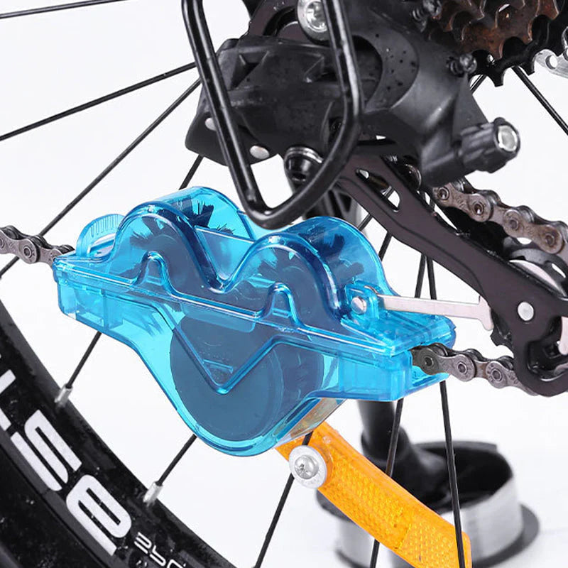 🔥Maak je fiets moeiteloos schoon en onderhoud hem ✨ Fietskettingreiniger
