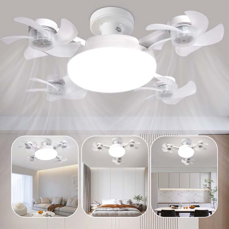 🌀 50% korting💥Plafondventilator met LED-verlichting en afstandsbediening