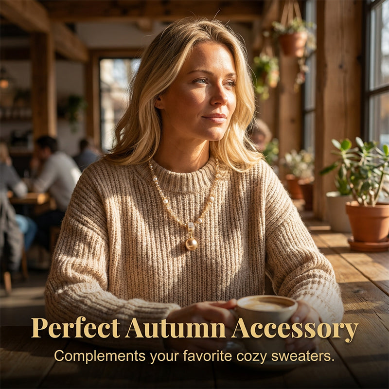 📿Elegante synthetische parelketting voor vrouwen