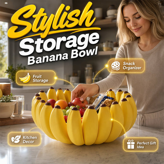 🍌 Bananenschaal — Sculpturale design-schaal ✨