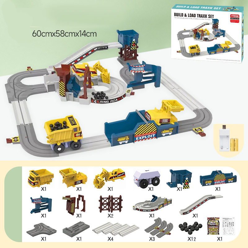 🚂 Nu 50% KORTING! Quarry Adventure Treinset – Bouwen, Spelen & Ontdekken! 🏗️✨